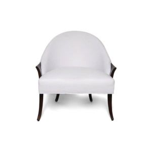 Elisa Upholstered Armchair Wooden Arms