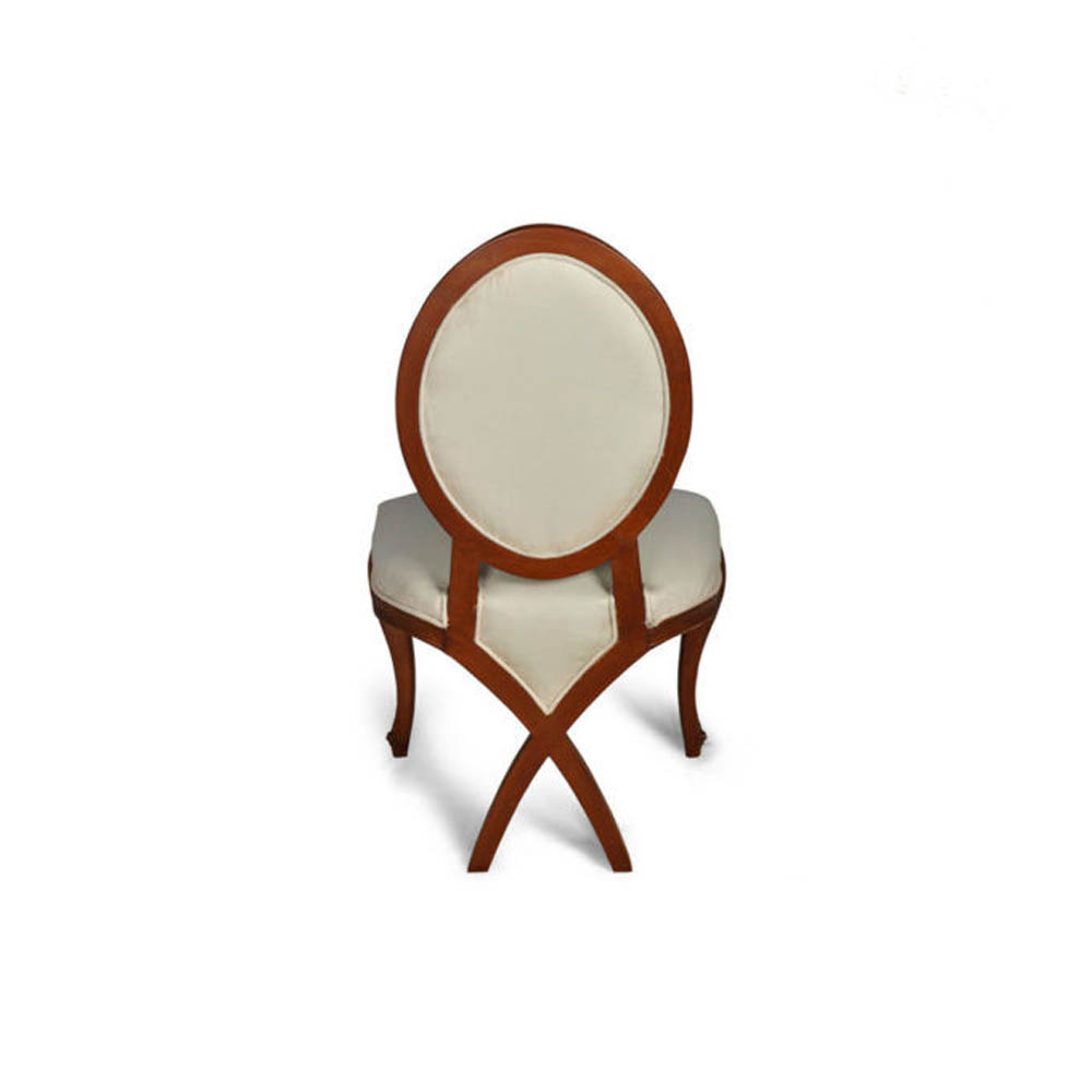 Gavra Upholstered Round Back Dining Chair