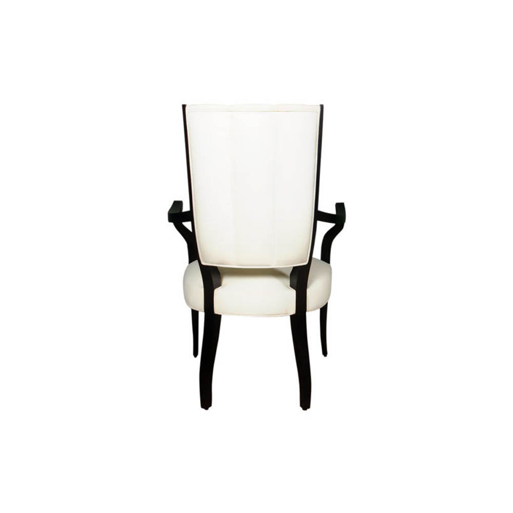 Grace Upholstered High Back Dining Arm Chair
