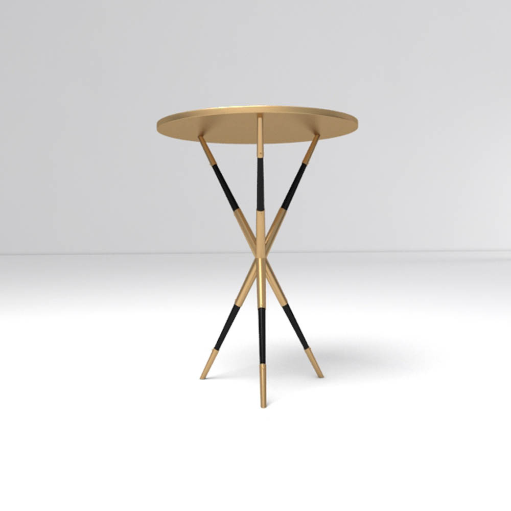 Julia Wooden Round Side Table UK