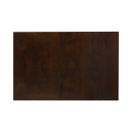 Leo Wooden 2 Drawer Dark Brown Bedside Table