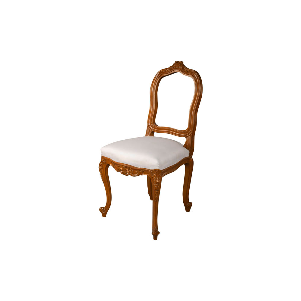 Macey Upholstered Vintage Dining Chair with Wood Frame