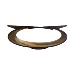 Penland Eclipse Dark Brown Coffee Table UK Gold