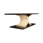 Sintia Contemporary Wood Coffee Table