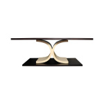 Sintia Contemporary Wood Coffee Table