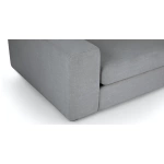 Vedori Upholstered 5 Seaters Summit Gray Corner Sofa