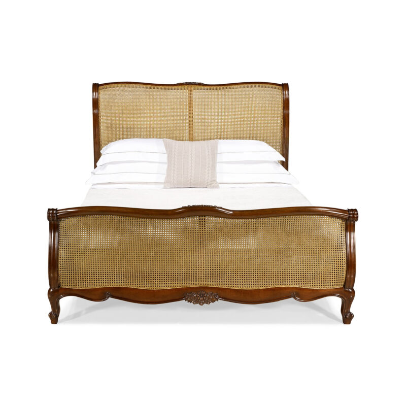 Chantilly Cane Sleigh Bed