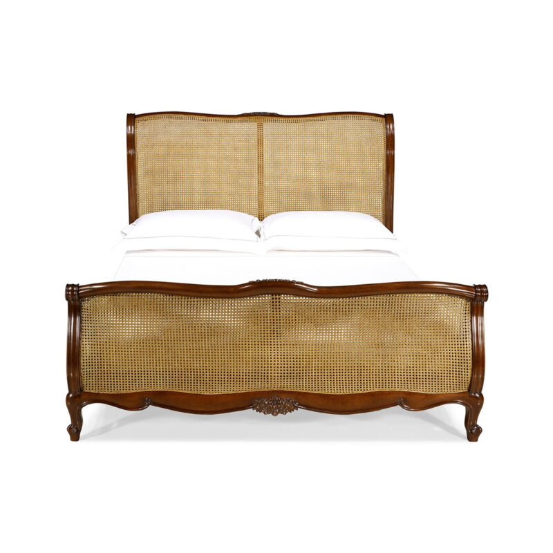 Chantilly Cane Sleigh Bed