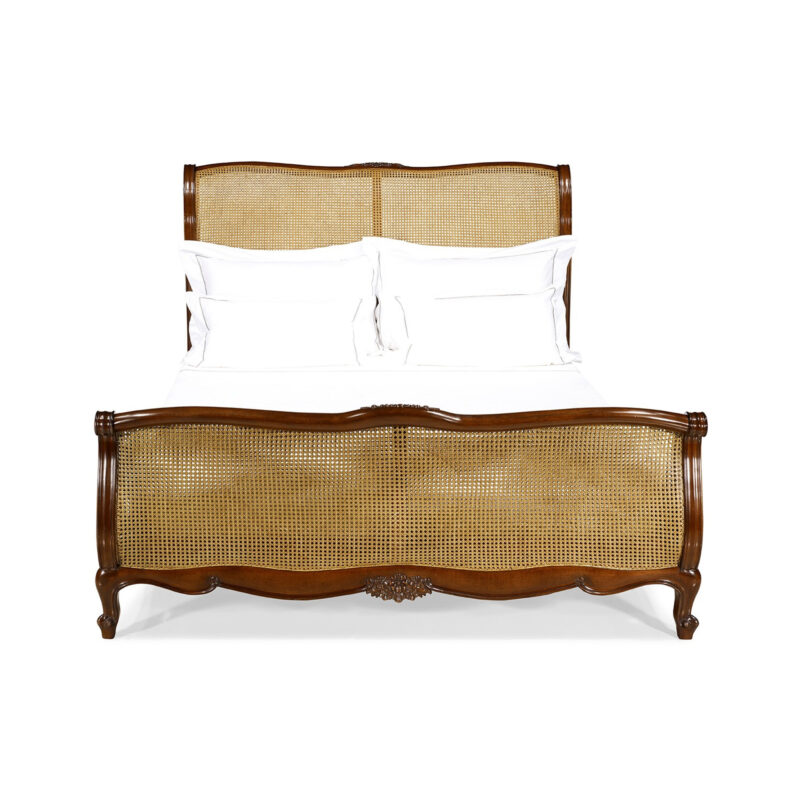 Chantilly Cane Sleigh Bed