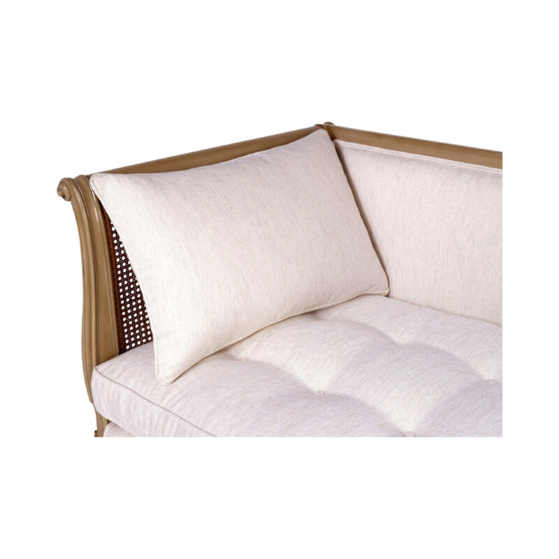 Louis XVI Style Rattan Settee