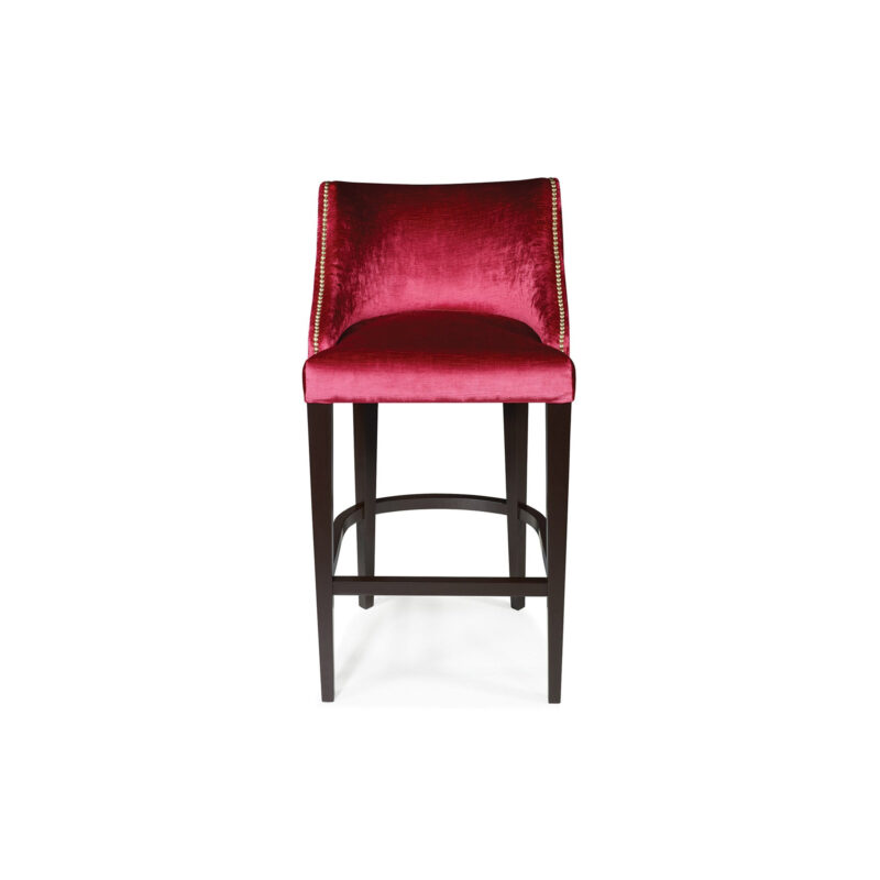 Mayfair Velvet Barstool
