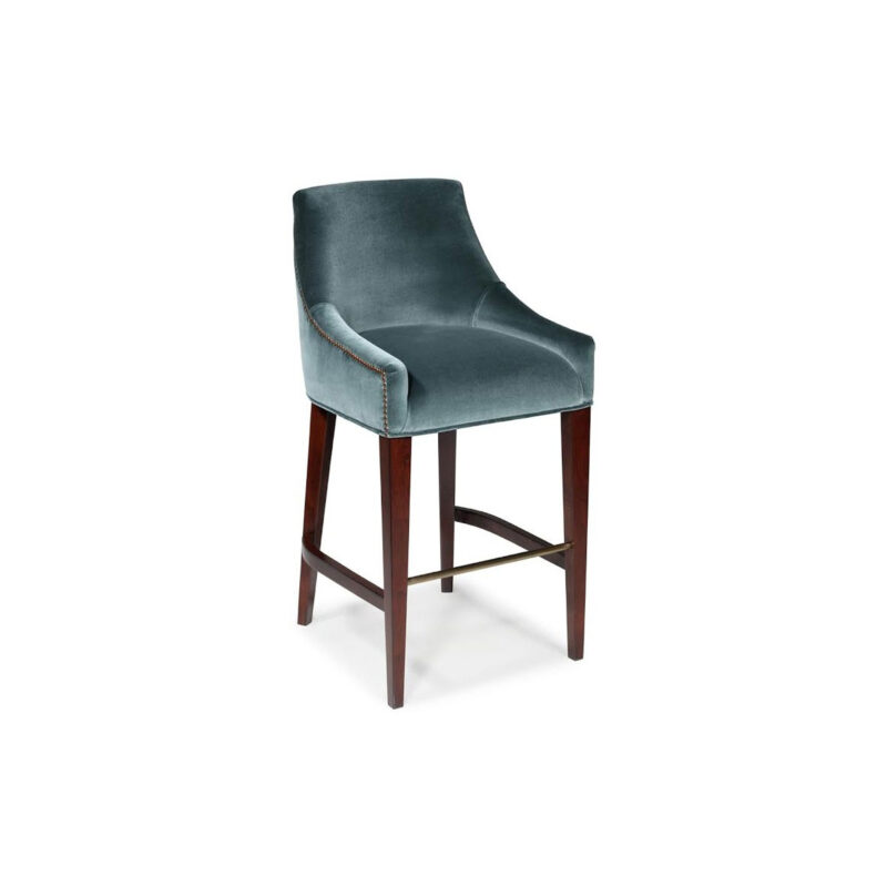 Sloane Velvet Barstool